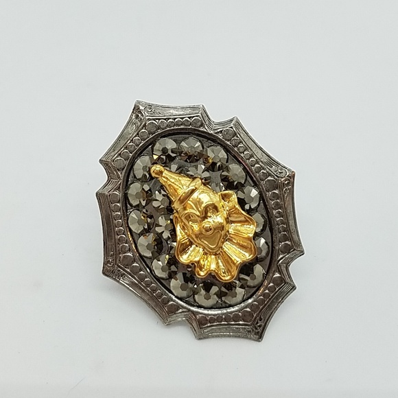GASOLINE GLAMOUR Jewelry - Rhinestone clown mini ring sample π€‘π€‘π€‘ GASOLINE GLAMOUR Jewelry - Rhinestone clown mini ring sample π€‘π€‘π€‘